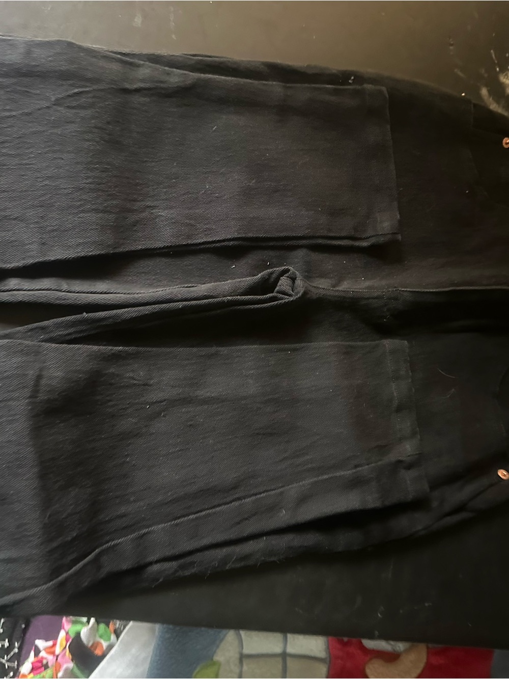 Kids Black Denim Jeans - Comfortable Everyday Bottoms